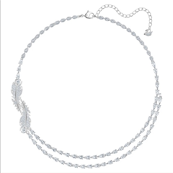 Swarovski Nice Necklace 
White, Rhodium plated - Picture 4 of 11